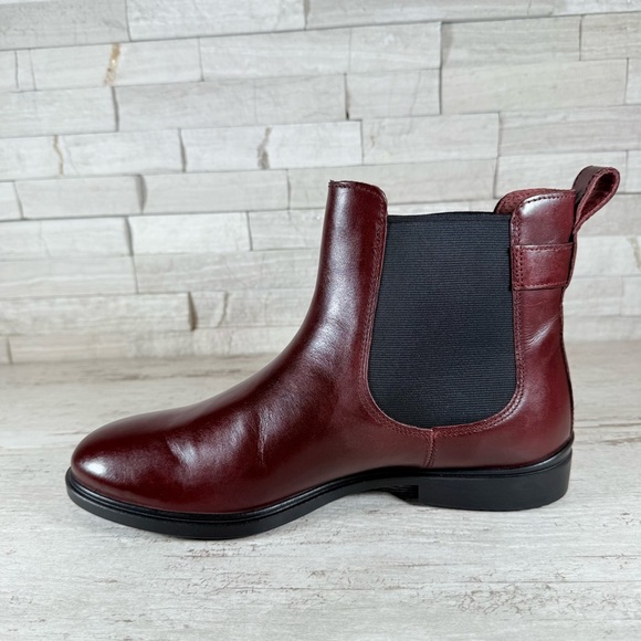 Ecco Dress Classic 15 Chelsea Buckle Women’s Leather Ankle Boots EU 39 US 8-8.5 - Picture 9 of 16